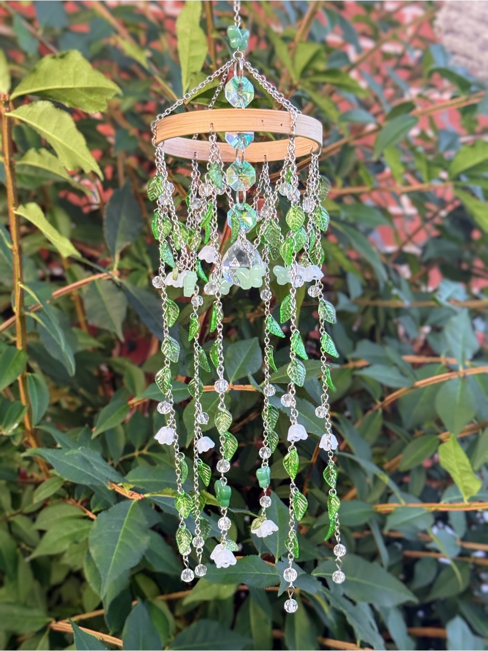 Hanging Lily of the Valley Suncatcher